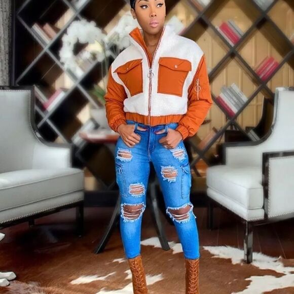 Fuzzy outerwear Jacket    - Picture 1 of 3